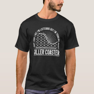 T-shirt Je pense aux Dessous de verre à rouleaux