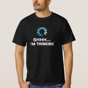 T-shirt Je pense Charger des données de développeurs de lo