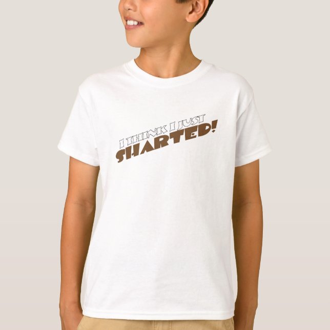 T-shirt Je pense I juste Sharted T (Devant)