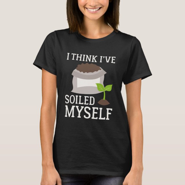 T-shirt Je pense que je me suis souillé (Devant)