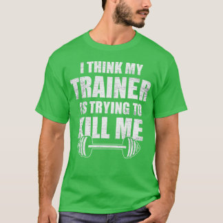 T-shirt Je pense que Myrainer Isryingo Kill Me design garç