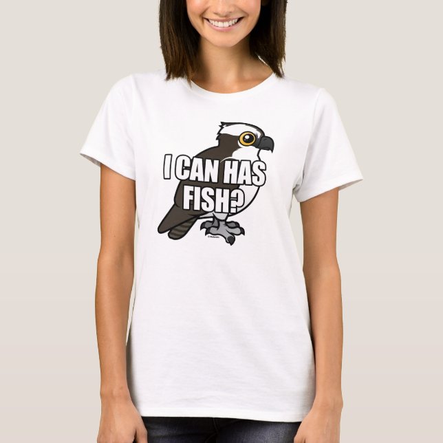 T-shirt Je peux a des poissons ? (Devant)
