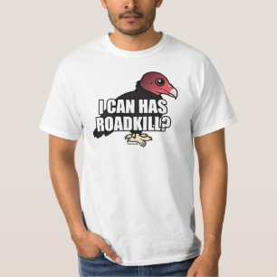 T-shirt Je peux a l'animal tué sur une route ?