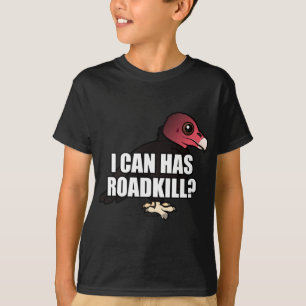 T-shirt Je peux a l'animal tué sur une route ?