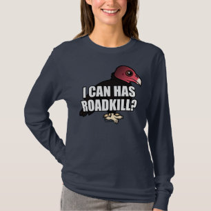 T-shirt Je peux a l'animal tué sur une route ?