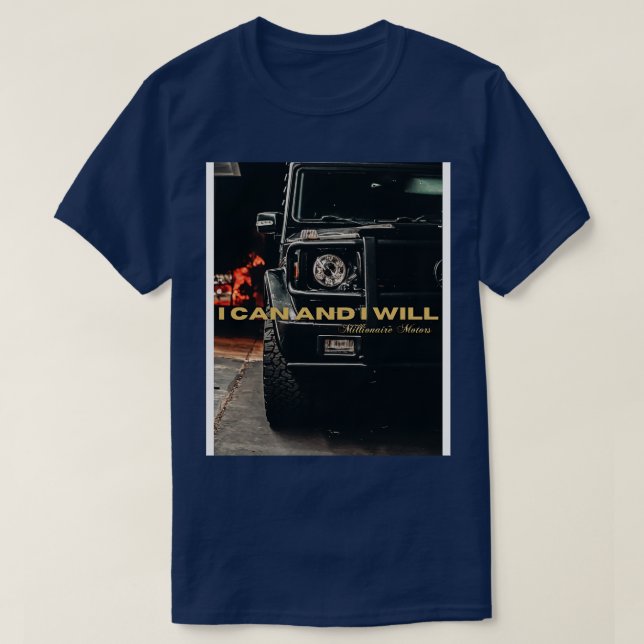 T-shirt Je peux et je vais 1 (Design devant)