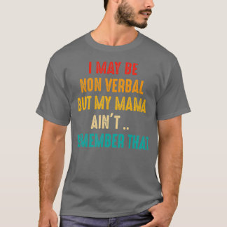 T-shirt Je Peux Être Une Sensibilisation sur l'autisme Non