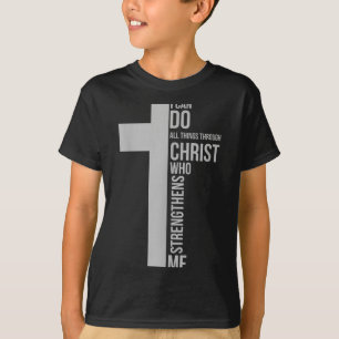 T-shirt Je peux faire des choses par le Christ qui me fort