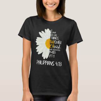 T-shirt Je Peux Faire Tout Par Le Christ Jésus Femmes Chr