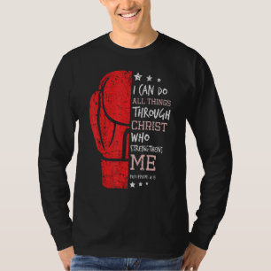 T-shirt Je peux faire toutes choses Boxe chrétienne Philip