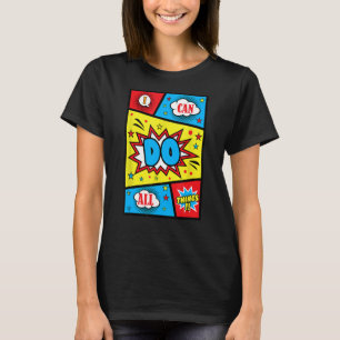 T-shirt Je peux faire toutes les choses affirmations posit
