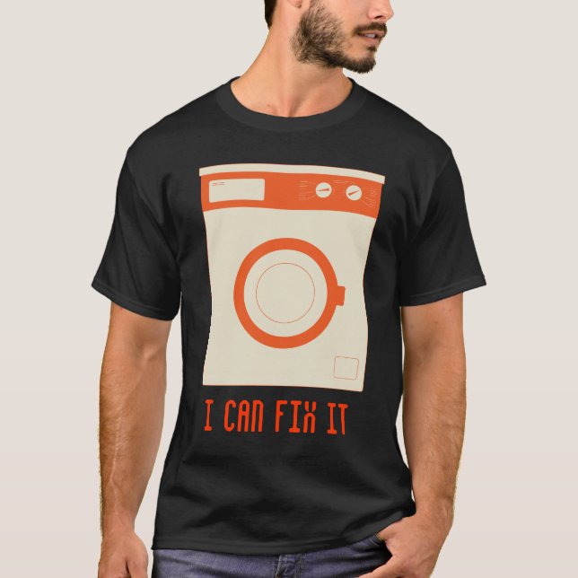 T-shirt Je peux fixer l'appareil (Devant)