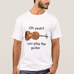 T-shirt Je peux jouer la guitare