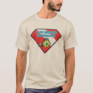 T-shirt Je Peux Respirer Sous L'Eau