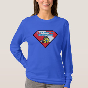 T-shirt Je peux respirer sous l'eau