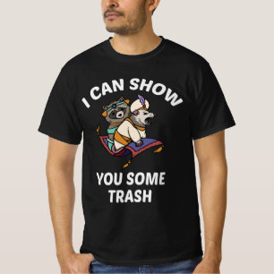 T-shirt Je Peux Vous Montrer Une Chemise À ordures
