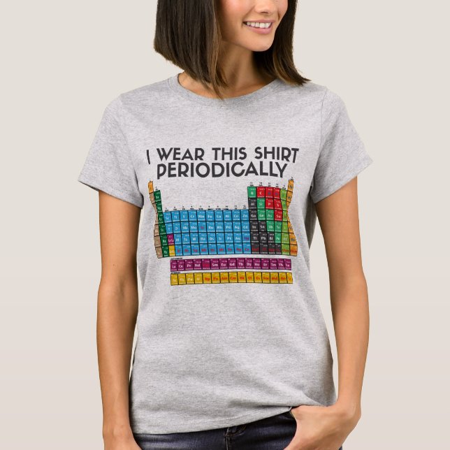 T-shirt Je porte ceci périodiquement (Devant)