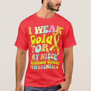 T-shirt Je Porte De L'Or Pour Ma Nièce Les Lauréats Du Can