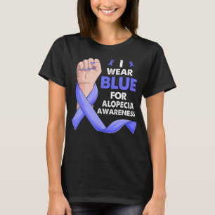 T-shirt Je Porte Du Bleu Pour La Sensibilisation À L'ALOPÉ