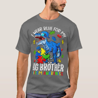 T-shirt Je Porte Du Bleu Pour Ma Sensibilisation sur l'aut