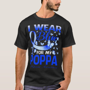 T-shirt Je Porte Du Bleu Pour Mon Beurre De Sensibilisatio