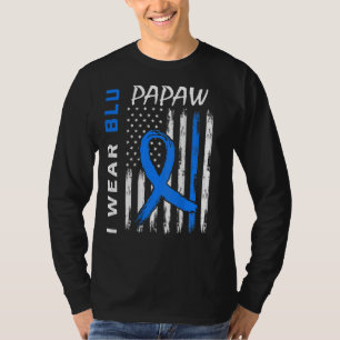 T-shirt Je Porte Du Bleu Pour Mon Indicateur De Sensibilis