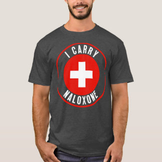 T-shirt Je porte du naloxone 18