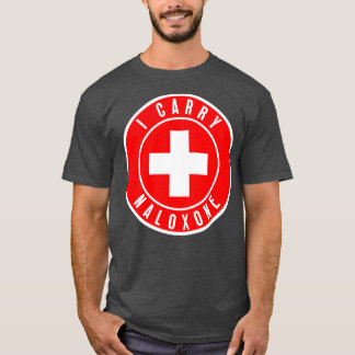 T-shirt Je porte du naloxone 61