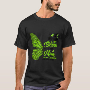 T-shirt Je Porte Du Vert Lime Pour Ma Mère Les Lauréats De