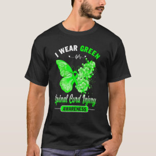 T-shirt Je Porte Du Vert Pour La Cordon De Verne Sensibili