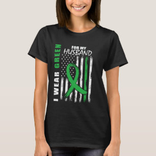 T-shirt Je porte du vert pour la sensibilisation à la para
