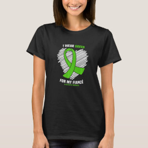 T-shirt Je Porte Du Vert Pour Mes Fiances Des Maîtrise De
