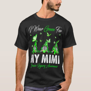 T-shirt Je Porte Du Vert Pour MON MIMI Sensibilisation Aux
