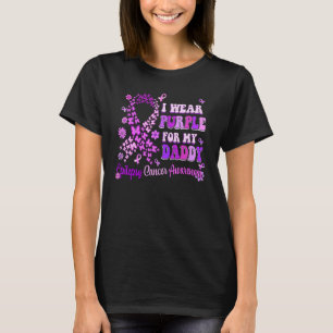 T-shirt Je Porte Du Violet Pour Ma Journée De Sensibilisat