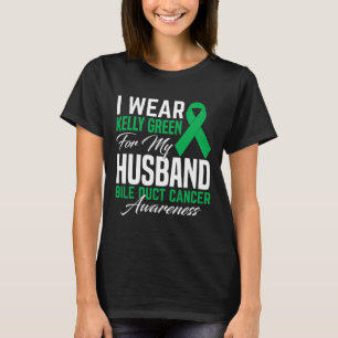 T-shirt Je Porte Kelly Green Pour Mon Mari Bile Ducky Canc