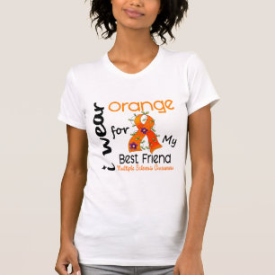 T-shirt Je porte la sclérose en plaques de milliseconde d