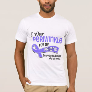 T-shirt Je porte le Cancer oesophagien d'ami du bigorneau