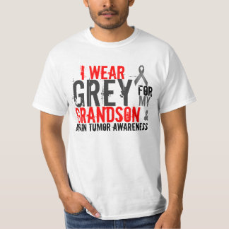 T-shirt je porte le gris pour mon petit-fils