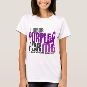 T-shirt Je porte le pourpre pour MOI la maladie de Crohn 6