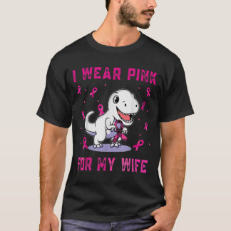 T-shirt Je Porte Le Rose Pour Ma Femme Sensibilisation Au 