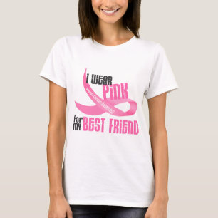 T-shirt Je porte le rose pour mon meilleur ami 33