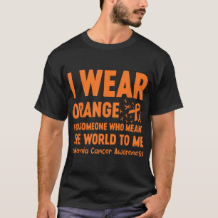 T-shirt Je Porte L'Orange Pour Quelqu'Un Qui Veut Dire Le