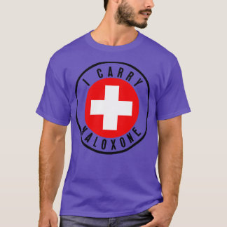 T-shirt Je porte Naloxone 4