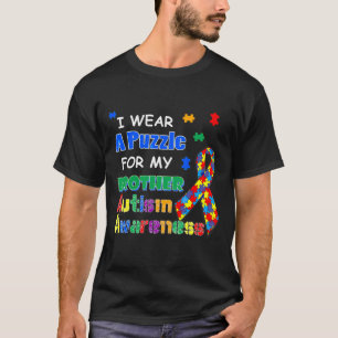 T-shirt Je Porte Un Puzzle Pour Ma Sensibilisation sur l'a
