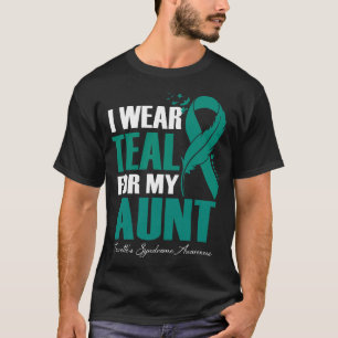 T-shirt Je porte un Turquoise pour le boursier du syndrome
