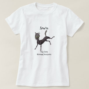T-shirt Je Possède Le Tee-Shirt Unicorn À Cornes De Fer