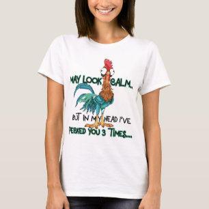 T-shirt Je Pourrais Avoir L'Air Calme Mais Dans Ma Tête