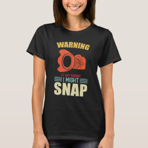 T-shirt Je pourrais craquer  Photographie Photographe Appa