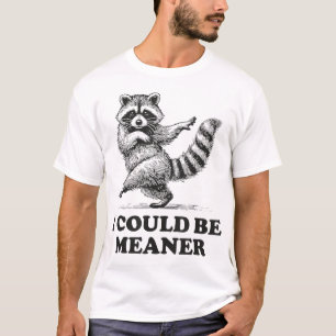 T-shirt Je Pourrais Être Sérieux Humour Sarcastique Raccoo