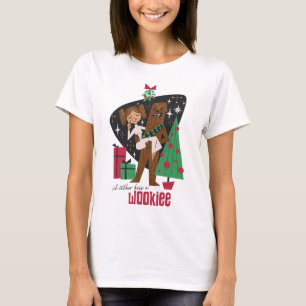 T-shirt Je préfère Embrasser un Wookieee